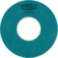 Meule plate simple thermique &agrave; liant &eacute;lastique, 7-7/8" x 0,787", Arbre 3", Type 1 Consource