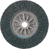 Disque &agrave; lamelles Long Life C-Trim, 4-1/2" x 5/8"-11, Type 27, Grain 40, Alumine de zirconium Consource