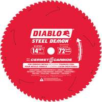 Lame de scie circulaire Cermet II Steel Demon, 14", 72 dents, Pour M&eacute;tal Consource