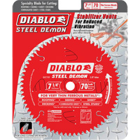 Lame de scie &agrave; d&eacute;couper Steel Demon, 7-1/4", 70 dents, Pour M&eacute;tal Consource
