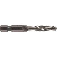 Drill/Tap Bit, 1/4", High Speed Steel Consource
