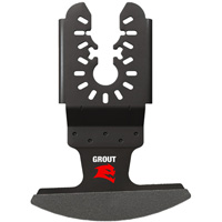 Lame oscillante au grain en diamant de taille universelle 2-3/4" pour coulis Consource