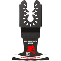 Lame oscillante Bi-Metal Demo Demon de taille universelle 2-1/2" pour bois avec clous Consource