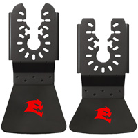Jeu de grattoirs oscillants en acier &agrave; teneur &eacute;lev&eacute;e en carbone de taille universelle pour le retrait d'adh&eacute;sif Consource