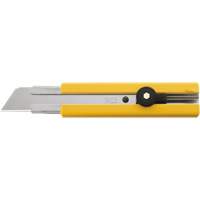 Rubber Inset Utility Knife with Solid Blade, 25 mm, Stainless Steel Blade Consource
