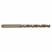 Foret long, 1/16", Acier rapide au cobalt, Cannelure 1-3/4", Pointe de 135° Consource