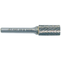 JET-KUT Cylindrical Shape Bur, 1/4" Dia., 1/4" Shank, 5/8" Depth of Cut Consource