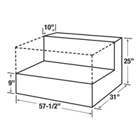 Aluminum Fuel Transfer, Aluminum, 100 Gal. Capacity, Silver Consource