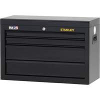 100 Series Tool Chest, 26" W, 4 Drawers, Black Consource
