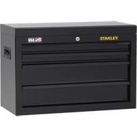 100 Series Tool Chest, 26" W, 4 Drawers, Black Consource