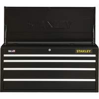 300 Series Tool Chest, 41" W, 4 Drawers, Black Consource