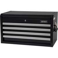 Industrial Tool Chest, 26" W, 4 Drawers, Black Consource