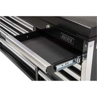 Industrial Tool Chest, 41" W, 10 Drawers, Black Consource