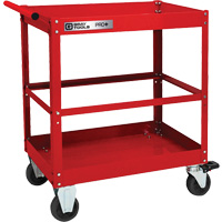 Chariot utilitaire robuste s&eacute;rie PRO+, 2 tiers, 30-1/5" x 38-1/3" x 19-1/2" Consource