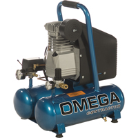 Portable Contractor Series Compressors - Oil Lube, Direct Drive, Electric, 3.3 Gal. (4 US Gal), 125 PSI, 115/1 V Consource