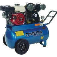 Contractor Series Air Compressors, Gas, 16.6 Gal. (20 US Gal), 125 PSI Consource
