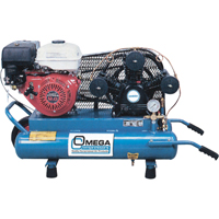 Contractor Series Air Compressors, Gas, 6.6 Gal. (8 US Gal), 125 PSI Consource