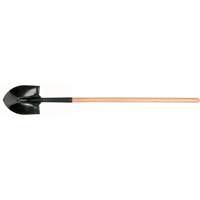 Pelle ronde, Lame Acier durci, Bois dur, Manche Droit Consource