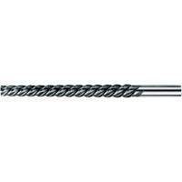 CLEVELAND High Spiral Spirex&reg; Taper Pin Reamer, #5 Drill, #5 Reamer, Spiral Flute, High Speed Steel, Taper Shank Consource