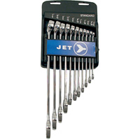 Fully Polished Long Pattern Combination Wrench Set, Combination, 11 Pieces, Imperial Consource