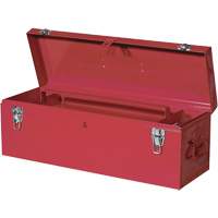 TB26 Boîte en acier pour outils manuels, 8-3/4" P x 26" la x 9-3/8" h, Rouge Consource