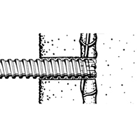 Coupe-barres d'armature rotatifs, 3/8", Tige SDS-Plus, Carbure Consource