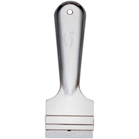 Grattoirs &agrave; lame de rasoir, Lame Acier &agrave; haute teneur en carbone, Largeur 1-1/2", Manche M&eacute;tal Consource
