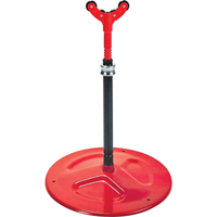 Adjustable Pipe Support #46, 59-84 cm Height Adjustment, 150 mm Max. Pipe Capacity, 2500 lbs. Max. Weight Capacity Consource