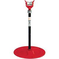 Adjustable Pipe Support #92, 81-104 cm Height Adjustment, 150 mm Max. Pipe Capacity, 2500 lbs. Max. Weight Capacity Consource