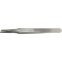Tweezers - Flat Round Tips, Straight - 4.75" (120 mm) Consource