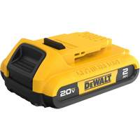 20V Max* Compact XR Battery Pack, Lithium-Ion, 20 V, 2 A Consource