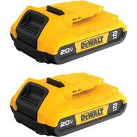 Max* Compact Batteries, Lithium-Ion, 20 V, 2 A Consource
