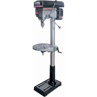 Perceuses &agrave; colonne de plancher, 17", Mandrin 5/8", 3400 tr/min Consource
