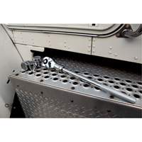 24-Tooth Quick Release Teardrop Ratchet, 3/4" Drive, Plain Handle Consource