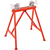 Adjustable Stand with Steel Roller #AR99, 36" Max. Pipe Capacity, 2500 lbs. Max. Weight Capacity Consource