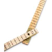 R&egrave;gle de maçon surdimensionn&eacute; Red End, 6' lo, Bois, Graduations de 1/16" Consource