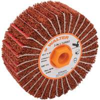 Two-In-One Turbo Drums, 4-1/2" Dia. x 2" W, 5/8"-11 Arbor, 60 Grit Consource