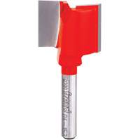 Router Bit - Double Flute Straight Bit, 1" Dia., 3/4" H, 2" L, 1/4" Shank Consource