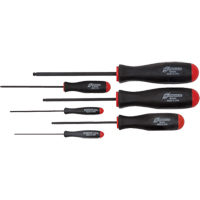 Ball Driver Screwdriver Sets - Metric, 6 Pcs. Consource