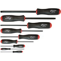 Ball Driver Screwdriver Sets - Metric, 9 Pcs. Consource