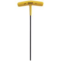 Individual Hex Keys - SAE, Ball End, 1/4" x 10.8" L, T Handle Consource