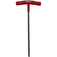 Individual Hex Keys - Metric, Hex End, 2.5 mm x 6.8" L, T Handle Consource