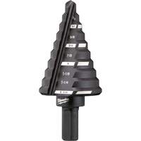 #5 Step Drill Bit, 1/4" - 1-3/8" , 1/8" Increments, High Speed Steel Consource