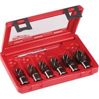 Annular Cutter Drill Bit Set, 6 Pieces, High Speed Steel Consource