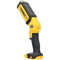 Lampe de travail portative, DEL, 500 lumens, 3 hres de fonctionnement, piles Rechargeable, Non compris Consource