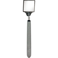Acrylic Inspection Mirror, Square, 2" L x 2" W, Telescopic Consource