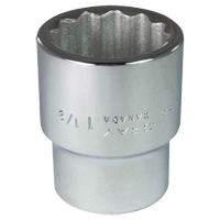 Socket, 1-1/2", 1" Drive, 12 Points Consource