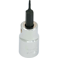 Bit Socket, Torx&reg;, T6 x 2-1/8" L, 3/8" Drive Consource