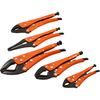 Locking Plier Set, 5 Pieces Consource