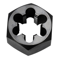 Hex Rethreading Die Nut, 2"/1" Dia., 3/4"-14 Thread, Carbon Steel/Chromium Steel Consource
